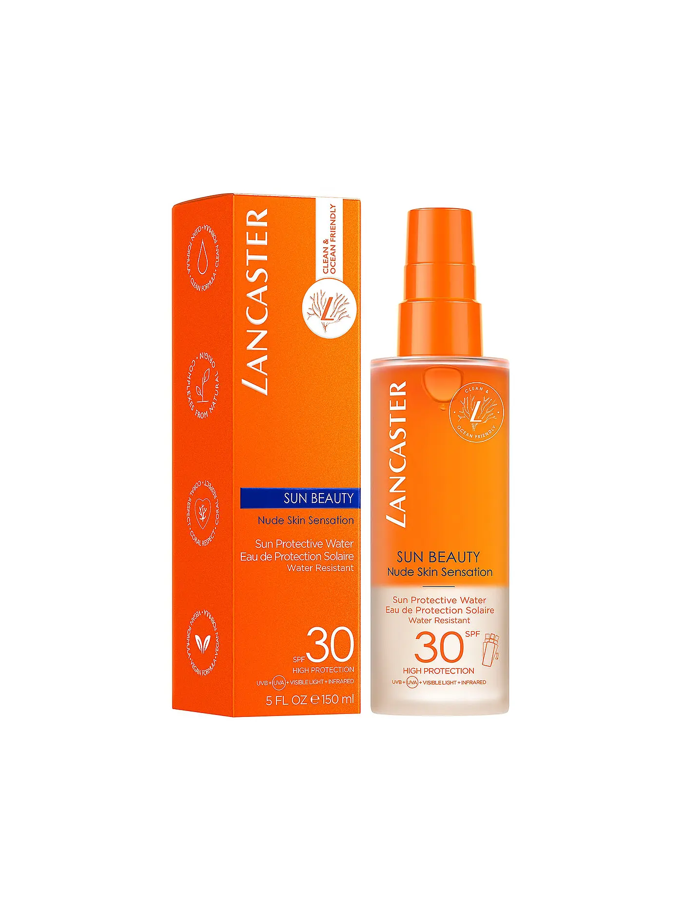 LANCASTER | Sun Beauty Sun Protective Water SPF30 150ml | 